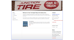 Desktop Screenshot of junctiontireservice.com